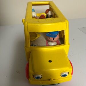 Vintage Fisher Price school bus